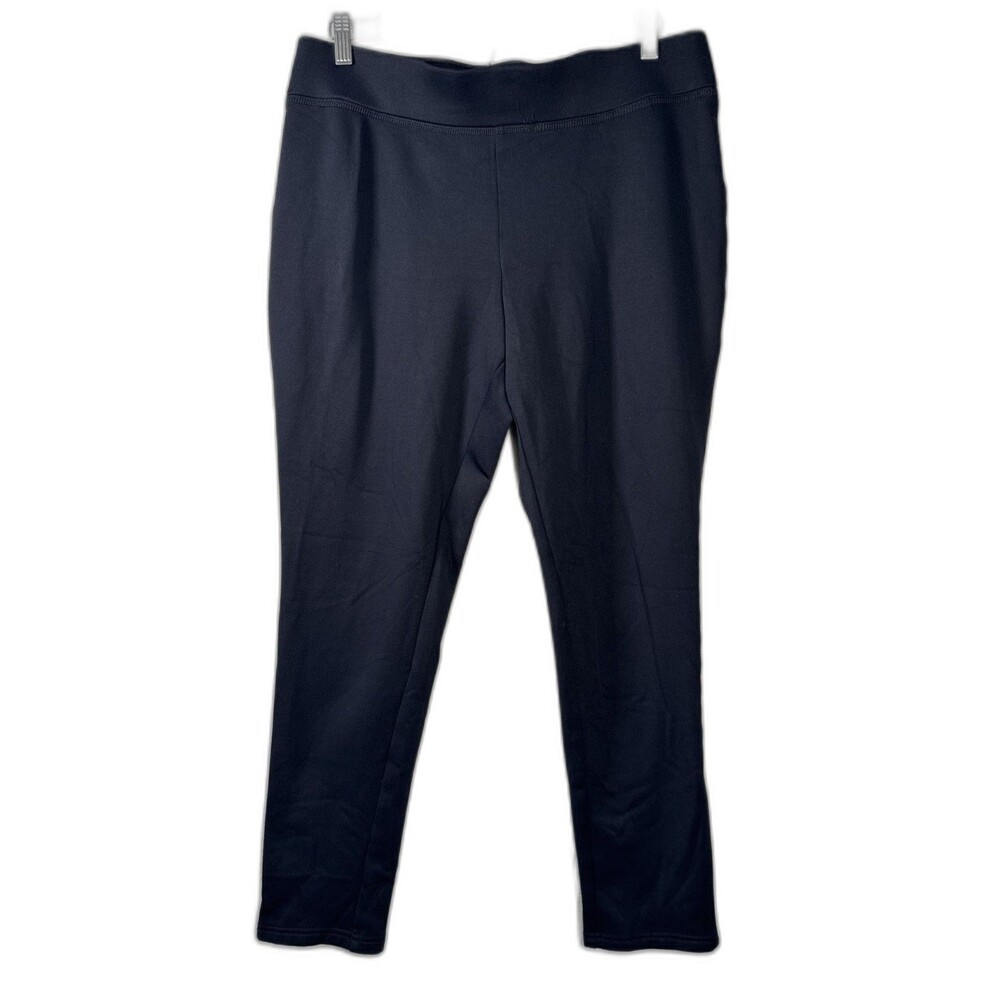 Columbia Black Stretch Leggings Comfort Pull On Athleisure L Gorpcore